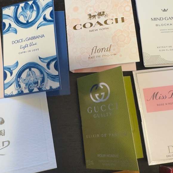 Perfume samples set x14 dior jo malone dolce gabbana miss dior coach kenzo - Picture 7 of 15
